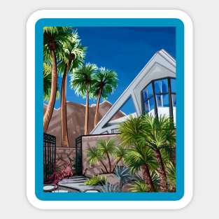 Mid Century Modern - Palm Springs Sticker